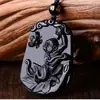 Colgante de Obsidiana Cristalina Natural Colgantes de los Doce Zodiacos para Hombres y Mujeres, Signos Zodiacales, Colgantes del Zodiaco del Año Animal