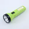 Lanterna de LED USB com bateria de lítio, concha de plástico, portátil, iluminação de emergência, outdoor, multifuncional, luz forte, venda por atacado