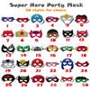 Fabricantes de máscaras coloridas de feltro para Halloween fornecem máscaras de feltro requintadas e da moda para atividades infantis no atacado