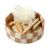 Suministro Directo de Fábrica Barril Cuadrado Caja de Regalo para Baño Suministros para Baño Regalos de Negocios para Vacaciones Set de Baño de Regalo