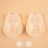 Orelhas de Coelho Silicone Sólido Patch de Látex Invisível Sem Marcas Ultrafino Anti-Exposição Patch Redondo de Silicone para Levantamento dos Seios Respirável