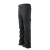 25Fw Hip-Hop High Street Kanye Calças Cargo Masculinas Bicolores Retas Micro-Boca de Sino Calças Funcionais