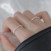 Anillo de Bambú Dulce y Sencillo para Mujer, Moderno y Versátil, Elegante y Único, Popular Anillo Abierto Nuevo para el Dedo Índice