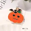 Pingente de Liga de Óleo Drip de Halloween Charme de Fantasma Abóbora Caveira Acessórios para Brincos Colar Chaveiro DIY Feito à Mão