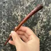 Montanha Longhu Wangnian Songlei Madeira de Jujuba Grampo Placa de Relevo Pepitas de Cabelo Grampo de Madeira de Jujuba Acessórios de Cabelo Torneira Grampo Violeta Dourado