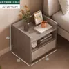 Mesa de Cabeceira Simples Pequena Armário de Armazenamento Simples Moderno para Quarto de Aluguel Armário de Armazenamento Mini Doméstico Armário de Cabeceira de Quarto
