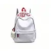 Mochila Casual Simple Nueva de Verano 2026 para Estudiantes, Alto Valor Estético, Gran Capacidad, Bolso Escolar Bordado con Letras
