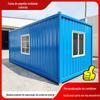 Recipiente Corrugado Colorido Escritório, Bloco de Apartamentos Residenciais, Casa Contêiner, Apartamento Pequeno, Casa Pré-fabricada, Casa Móvel Contêiner