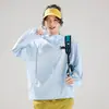 Chaqueta de Hilo Original de Seda de Hielo 2026 para Exteriores, Transpirable, Protectora contra Rayos UV, con Capucha, Ligera, Abrigo de Verano para Mujer