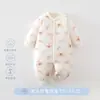 50g roupa de bebê acolchoada, Classe A, macia e sem costura, macacão de bebê unissex, macacão de bebê quente para outono e inverno