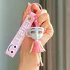 Llavero Popular Transfronterizo Shanhaijing, Versión Americana, Figura de Palo con Zapatos, Tiburón, Colgante para Bolsa de Vida Marina, Regalo Pequeño