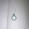 Pingente de Lanyard de Urso para Celular Capa de Celular Desenho Animado Anel de Pendurar Lanyard de Chave Silicone Líquido Portátil Fivela de Anel Durável