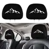 Funda para reposacabezas de coche con patrón de texto, funda para almohada de coche, funda de asiento a prueba de polvo, se puede personalizar con tu propio diseño como funda para reposacabezas y cuello