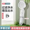 Cabezal de Ducha Filtrado Portátil para Viajes Tailandia Malasia Hotel Universal Presurizado Descloración Purificación de Agua Cabezal de Ducha