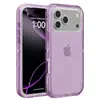 Capa Protetora Transparente Três-Resistente para Celular Iphone17Pm Aplicável em Fronteiras Apple 17/16/15 Anti-Queda Três-em-Um