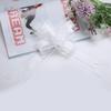 Directamente del fabricante: 50 Elegantes Flores de Gasa de Nieve Tiradas a Mano para Decoración de Ambiente, Ramilletes de Cinta, Envoltura de Regalos, Flores de Bola, Venta al por Mayor para Ocasiones Festivas