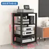 Rack para Amplificador, Soporte para Amplificador, Mezclador de Audio Móvil, Estante de Almacenamiento para Teatro en Casa, Gabinete para CDs