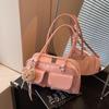 Bolso de Gran Capacidad para Comercio Exterior para Mujeres en Verano, Versátil 2025 Nuevo Diseño Nicho Bolso de Hombro Único Sobaco Bolso Almohada para Viajar