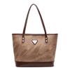 Bolsa casual nova de alta qualidade Sense, bolsa tote feminina moderna estilo coreano, grande capacidade, para deslocamento diário, bolsa de mão e ombro versátil