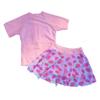 Traje de baño para niña Conjunto dividido Traje de baño de secado rápido con protección solar para niña Traje de baño estilo occidental Falda de entrenamiento Traje de baño para bebé estudiante