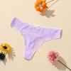 Nuevas Bragas Transpirables de Poliéster en Forma de T para Niñas, Ajustadas a la Cadera, Vientre Bajo, Cintura Baja, Tops Barbie para Mujer, Venta al por Mayor de Fábrica