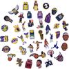 Flor de Sapato da NBA Cruzamento de Fronteira Novo PVC Borracha Macia Sapato de Buraco Acessórios de Sapato Flor de Sapato de Jardim Decorativa Fivela Acessórios