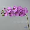 9 cabeça padrão Phalaenopsis flor artificial decoração de casa ornamentos salão de casamento flor housewarming exibição flor artificial Phalaenopsis