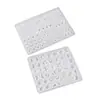 Kit de Mini Moldes de Resina DIY Apresentando Vários Brincos, Pulseiras, Pingentes e Acessórios Moldes de Silicone