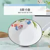 Color de esmalte Creativo Popular en Internet Vajilla de Cerámica Hogareña Bol para Comida Bol para Fideos Plato Plato para Sopa Plato para Pescado Vajilla para Inauguración de Casa