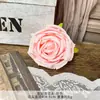 Flor Cabeça Rosa Princesa DIY Artesanal Simulação Flor Falsa Acessórios de Cabelo Retrô Grampo de Cabelo Decoração de Roupa Acessórios de Corsage Adereços para Fotografia