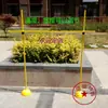 Suporte Simples de Salto em Altura Barra Curvável Jogo Treinamento de Futebol Prática de Barreiras Patinação no Gelo Salto por Cima Barra Removível Evento da Empresa