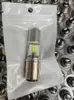 Faro LED para motocicleta de un solo pin P15D H6 H4 BA20D 2835 espina de pescado doble cara 12SMD