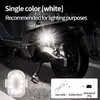 Luz de Flash Nueva para Coche y Motocicleta, Luz Táctil Multifunción, Luz de Advertencia RGB Colorida, Luz Trasera Táctil, Luz de Avión