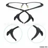 Gafas de colores gancho para la oreja antideslizante gancho de cubierta antideslizante silicona suave accesorio de gafas conveniente y práctico empaque independiente