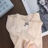 Nuevos OK pantalón de seguridad de fibra de menta con ácido láctico sin costuras de cintura media con grafeno antibacteriano de encaje anti-luz para mujer