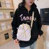 2024 Nueva Bolsa de Pecho para Mujer Verano Ins Estilo Japonés Estilo Fresco Casual Bolsa de Lona de Nylon Estilo Mori Lindo Bolso Cruzado para Niña