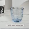 Vaso de vidrio resistente al calor de color ins traje para el hogar de celebridad de Internet taza para beber jugo Hotel Inn taza para enjuague bucal
