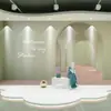 Papel pintado estéreo 3D Papel pintado de alto nivel marca de moda de lujo tienda de ropa para mujer forma de pared de fondo de sala de estar Tela de pared
