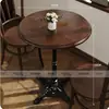 Café Popular Assento de Cartão Comercial Loja de Bolos e Milk Tea Combinação de Mesa e Cadeira de Madeira Maciça Loja de Sobremesas e Panificação Mesa e Cadeira de Jantar