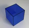 Caja de exhibición transparente de acrílico de colores, cubierta de vidrio antipolvo, caja de almacenamiento para juguetes/figuras, caja de zapatos, portalápices, etc.