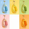 Pinguim de Cerâmica Colorido Vaso Sanitário Agachado para Crianças de Creche, Mictório Infantil, Lavatório, Pia