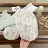¡Pantalones Florales Estilo Pastoral al Óleo! Pantalones Anti-Mosquitos para Niñas, Estilo Delgado de Verano, Nueva Ropa de Verano, Pantalones de Aire Acondicionado para Niñas