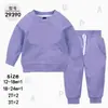 Sudadera de Otoño Nueva de Cuello Redondo Transfronteriza Material Ropa para Bebés y Niños Traje de Dos Piezas Traje Deportivo Casual [Mayoreo]