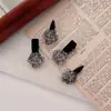Nuevo Pasador de Flores Estilo Pintura China con un Toque de Alta Gama, Adecuado para Niñas, Pinza para Fleco Lateral, Pasador Versátil, Accesorio para el Cabello
