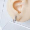 Aretes Simples Geométricos Poligonales de Cobre Aretes de Hebilla para la Oreja Aretes de Clip para la Oreja Aretes para Mujer de Lujo Ligero Estilo Ins Accesorios