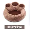 Cama para Pet Destacável e Lavável Pronta para Envio do Fabricante, Cama para Cachorro Patinha de Urso Desenho Animado, Cama para Gato, Tapete para Cachorro, Cama Confortável e Quente, Suprimentos Fofos para Pets no Atacado