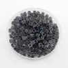 Miçangas de Letra Quadradas 6*6mm Brancas Transparentes de Acrílico para DIY Colar Artesanal Miçangas para Joias Miçangas Soltas Acessórios