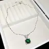 Colar de design europeu e americano transfronteiriço com zircônia colorida, nicho, simples, requintado, gargantilha versátil, luxo leve, joia de alta qualidade para mulheres