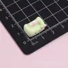 Porta pañuelos de gatito dulce y lindo Accesorio de resina DIY Pegamento de crema Accesorios para el cabello Gomas para el cabello Casa modelo de escena en miniatura