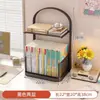 Soporte para Libros Caja de Almacenamiento de Libros para Escritorio Estante de Almacenamiento para Escritorio Para Estudiantes de Secundaria y Preparatoria Estantería de Escritorio Sujetalibros Portadocumentos A4